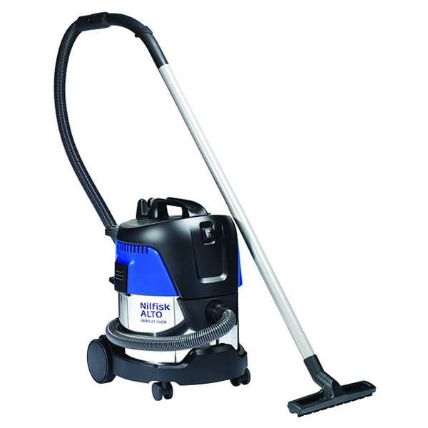 Nilfisk Industrial, Shop Vacuum, 5 gal, HEPA, 3600 l/min, 1 1/2 hp - 107419096