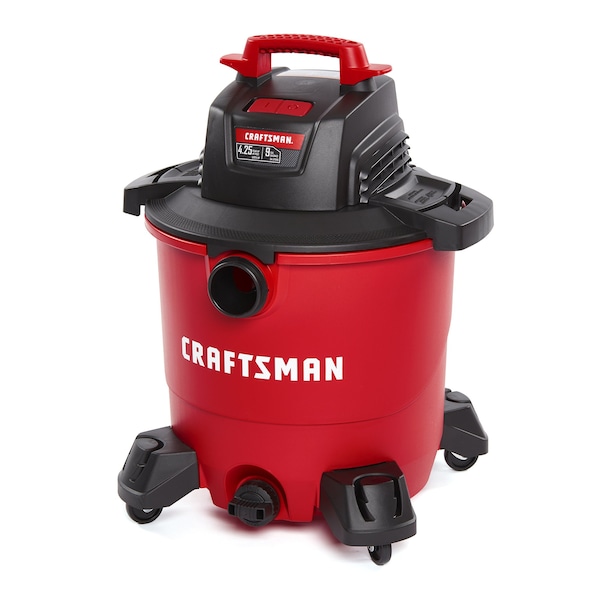 Craftsman 9 Gallon 4.25 Peak HP Wet/Dry Vac, Portable Shop Vacuum with Attachments - CMXEVBE17590