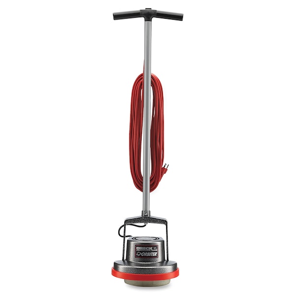 Oreck Commercial Orbiter Floor Machine, w/Pad Holder, Silver - ORKORB550MC