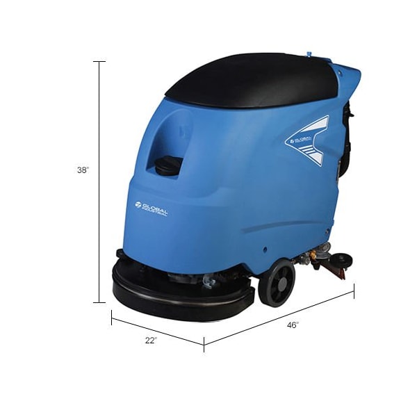 Global Industrial 20 Electric Auto Floor Scrubber, Corded - 261990