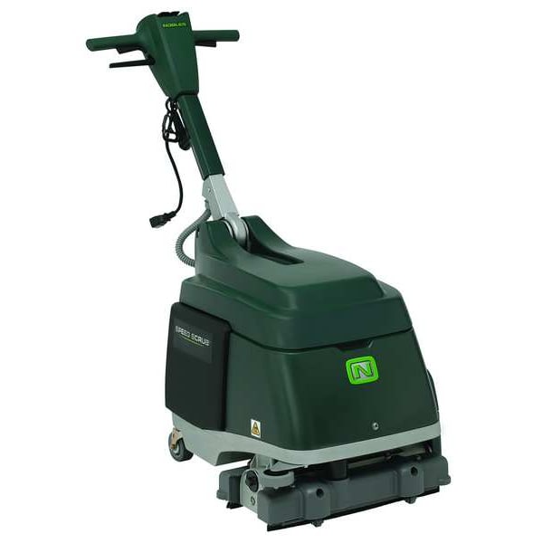 Nobles Walk Behind Floor Scrubber, Micro, 15 In. - 9004200-H