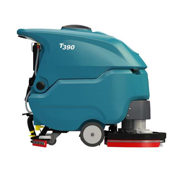 Tennant Floor Scrubber, 18.5 gal, 28 in Path - 9022006