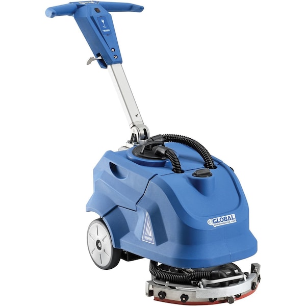 Global Industrial Electric Walk-Behind Auto Floor Scrubber 13 Cleaning Path - Corded - 641752