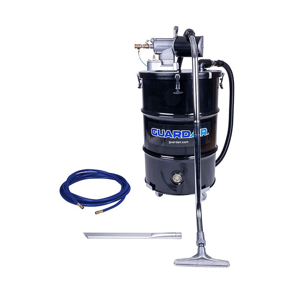 Guardair Static Conductive Drum Vacuum, 55 gal, 20 - 60 cfm - PQ55C150NEDPA