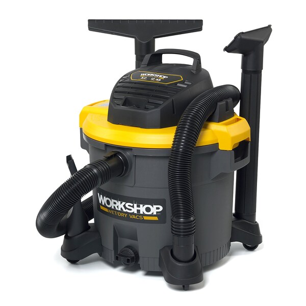 Workshop Wet/Dry Vacs 12 Gal. 5.0 Peak HP General Purpose Wet/Dry Vacuum with Accessories - WS1200VA