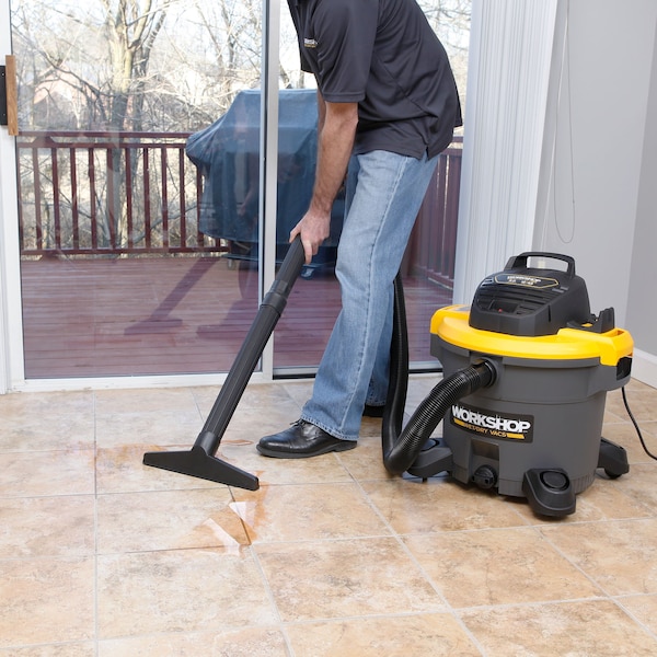 Workshop Wet/Dry Vacs 12 Gal. 5.0 Peak HP General Purpose Wet/Dry Vacuum with Accessories - WS1200VA