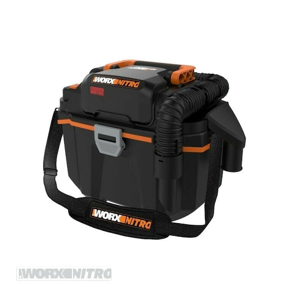 Worx 20V 2.1 Gal Cordless Wet/Dry Vacuum, No Battery and Charger Included, Tool Only - WX031L.9