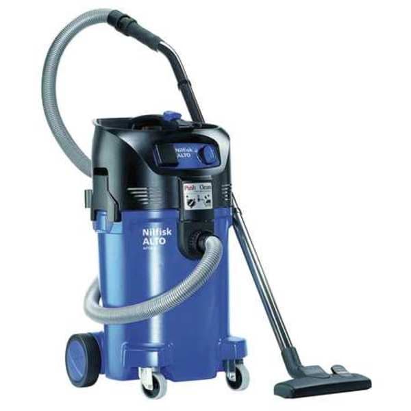 Nilfisk Contractor, Shop Vacuum, 12 gal, Standard, 135 cfm, 1 1/2 hp - 302004234