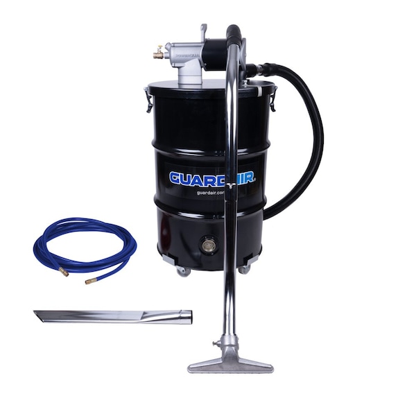 Guardair PowerQUAD 55 Gallon ATEX Vacuum Kit w/ 2in Inlet - PQ55C200ATEX