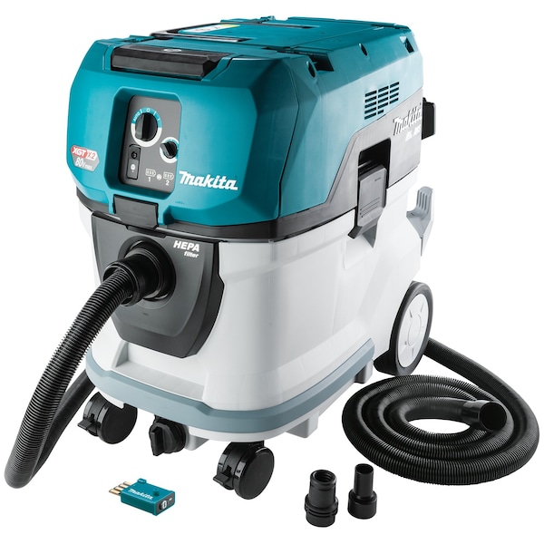 Makita Hepa Wet/Dry Vacuum, Aws 80V Xgt 10Gal - GCV07ZU