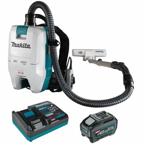Makita Dry Vacuum Kit, Backpack, HEPA, 40V - GCV05T1X