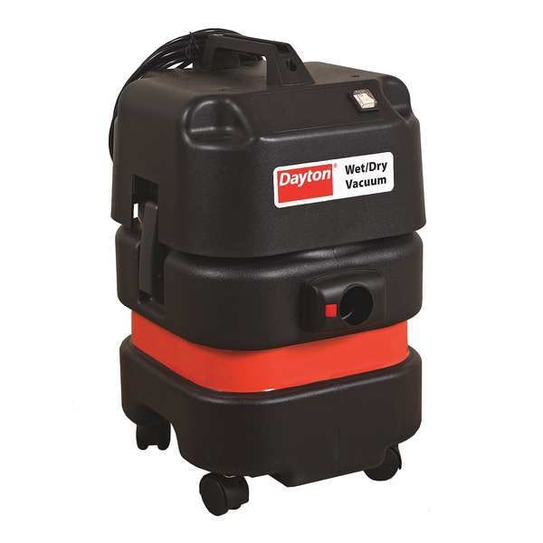Dayton Industrial/Commercial, Shop Vacuum, 16 gal, Standard, 101 cfm, 1 1/2 hp - MV-900-0GEV