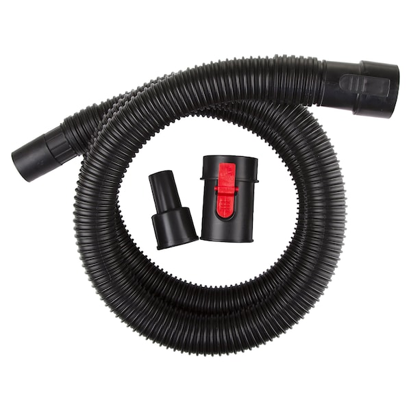 Workshop Wet/Dry Vacs 1-7/8-Inch x 7-Feet Locking Wet/Dry Vac Hose for Wet/Dry Shop Vacuums - WS17820A