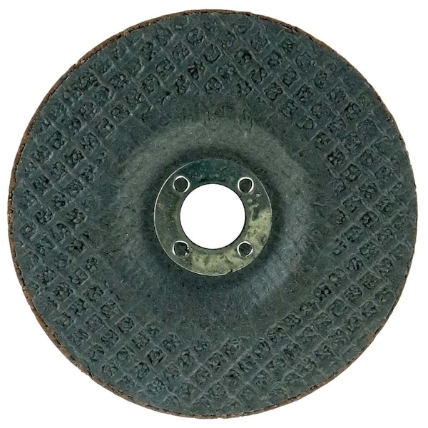 Rueda de esmerilado de tipo 27 Weiler 4" x 1/4" TIGER ZIRC Z24T 5/8 A.H. - 58069