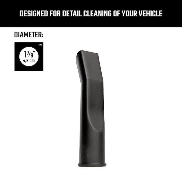 Craftsman 1-7/8 in. Car Nozzle Wet/Dry Vac Attachment for Shop Vacuums - CMXZVBE38681