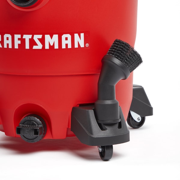 Craftsman DUAL-FIT Dusting Brush Wet/Dry Vac Attachment for 1-1/4 in. - 1-7/8 in. Hoses - CMXZVBE27159