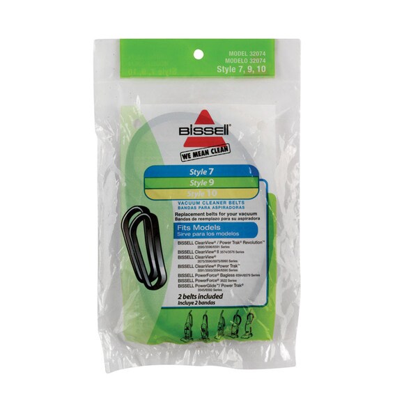 Bissell Bissell Vacuum Belt For Powerglide Series Vacuums 2 pk - 32074