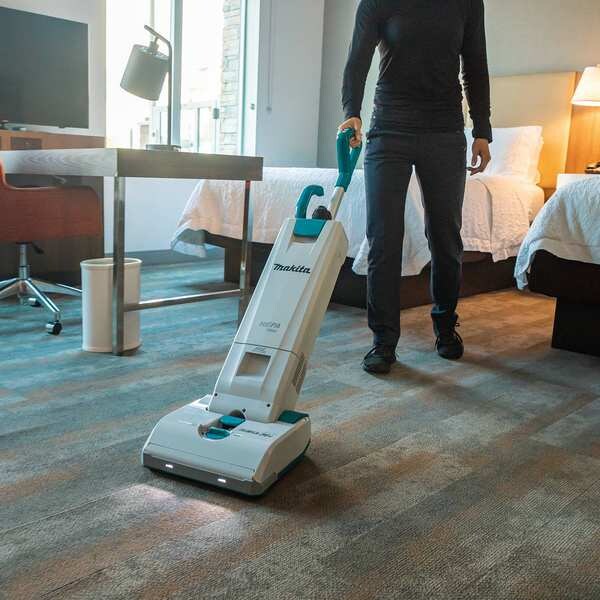 Makita Upright Vacuum, 67cfm, HEPA, 1 1/4gal. - XCV19PG