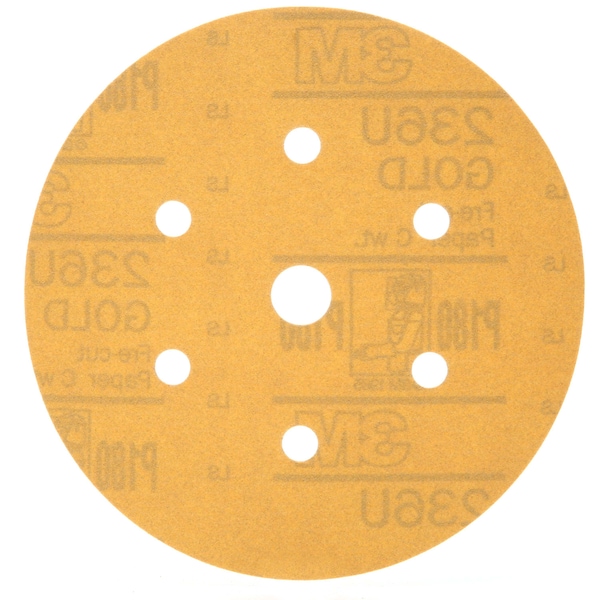 Disco Hookit Gold DF236U de 3M, 6", P, PK400 - 01079