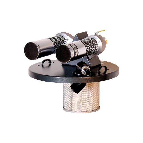 Guardair Guardair 55 Gallon Dual B Pneumatic Vacuum Generating Head w/ 1.5" Inlet - N552BX