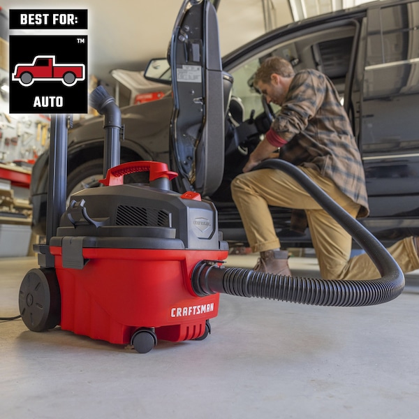 Craftsman 1-7/8 in. LED Lighted Car Nozzle Wet/Dry Shop Vacuum Attachment - CMXZVBE38336
