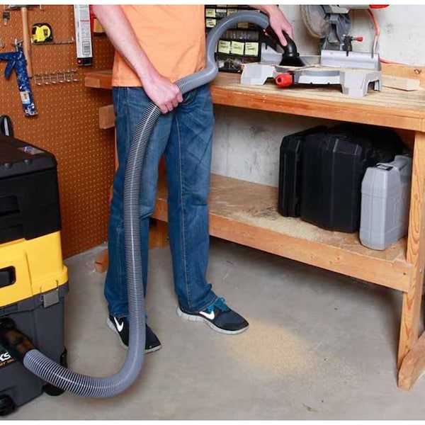 Workshop Wet/Dry Vacs 1-7/8-Inch x 10-Feet Contractor Wet/Dry Vac Hose for Shop Vacuums - WS17823A