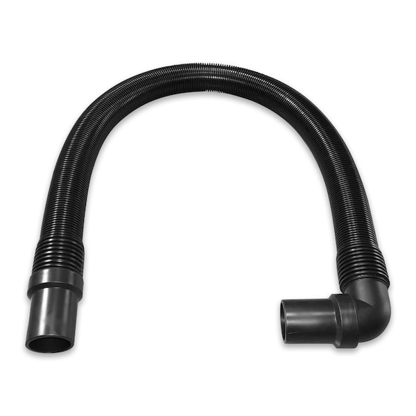 Proteam Static-Dissipating Hose Black w/Cuffs 1.5in, 48 inches in length - 107648