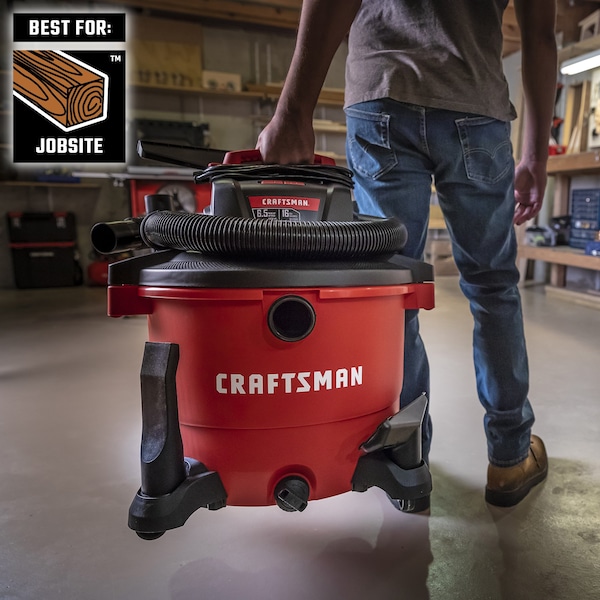 Craftsman 2-1/2 in. Dusting Brush Wet/Dry Vac Attachment for Shop Vacuums - CMXZVBE37413