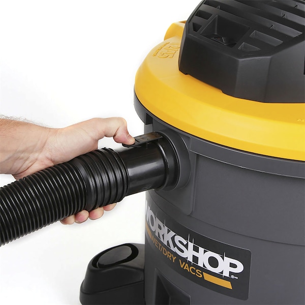 Workshop Wet/Dry Vacs 2-1/2-Inch x 7-Feet DUAL-FLEX Locking Vac Hose for Wet/Dry Shop Vacs - WS25020A