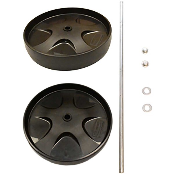 Rubbermaid Commercial Wheels/Axle Parts For Rubbermaid Hygen M - FG9T73L9GRAY
