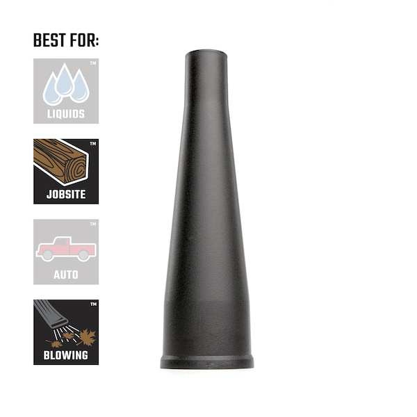 Craftsman 2-1/2 in. Blower Nozzle Wet/Dry Vacuum Attachment for Shop Vacuums - CMXZVBE38634