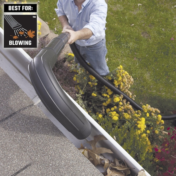 Craftsman 2-1/2 in. 4-Piece Wet/Dry Vacuum Gutter Cleaning Kit for Shop Vacuums - CMXZVBE38640