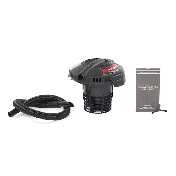 Craftsman Wet/Dry Vac Powerhead, 1.75 Peak HP Bucket Vacuum - CMXEVBE17678