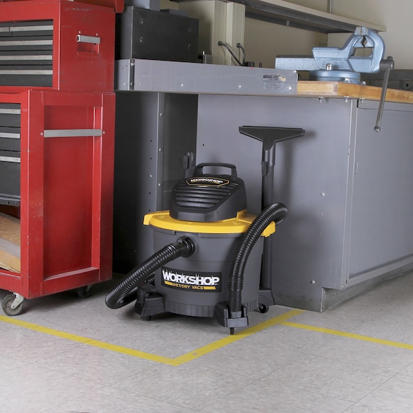 Workshop Wet/Dry Vacs Wet/Dry Floor Brush Attachment for 1-7/8-Inch Shop Vacuum Hose - WS17814A