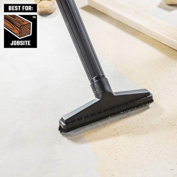 Craftsman 2-1/2 in. Floor Brush Wet/Dry Vac Attachment, 14 in. Wide Vacuum Accessory - CMXZVBE38633