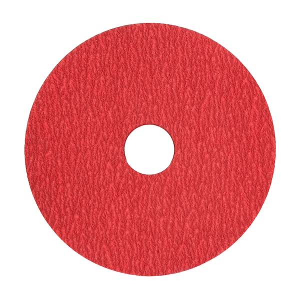Disco de Fibra Vsm, Cerámico, 20 Granos, 2", Rojo, Paquete de 25 - 150167