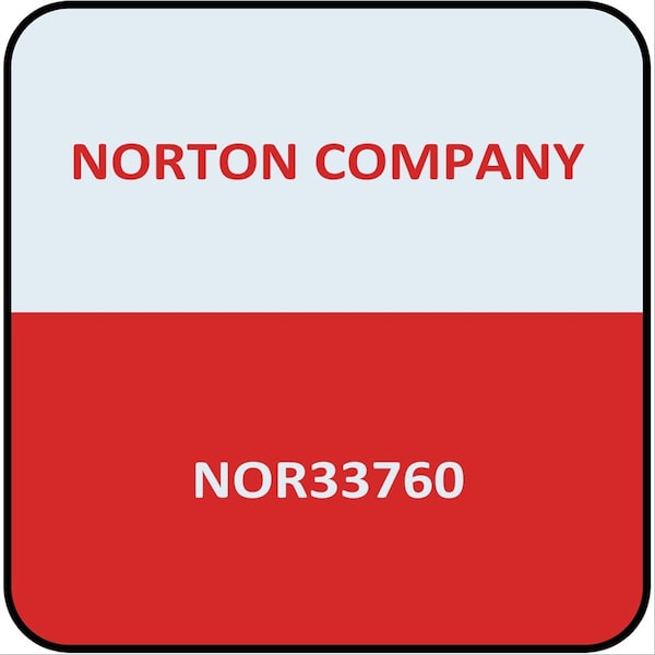 Disco de fibra abrasiva Norton 7X7/8 pulgadas, 16 grano de óxido de aluminio - 33760