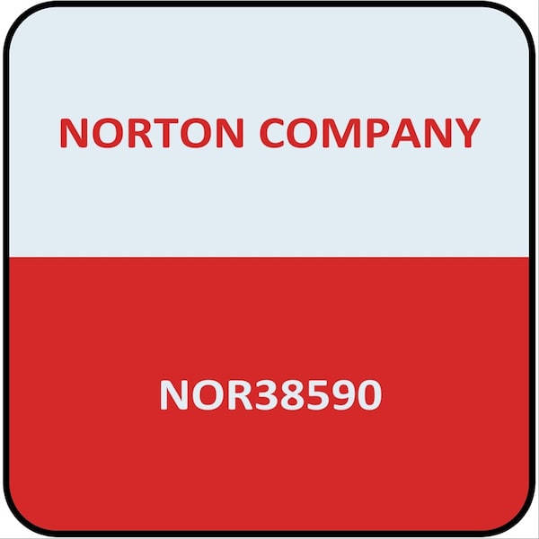 Disco de Fibra Norton Abrasives 7 X 7/8 pulg. 80 Granos C/A - 38590