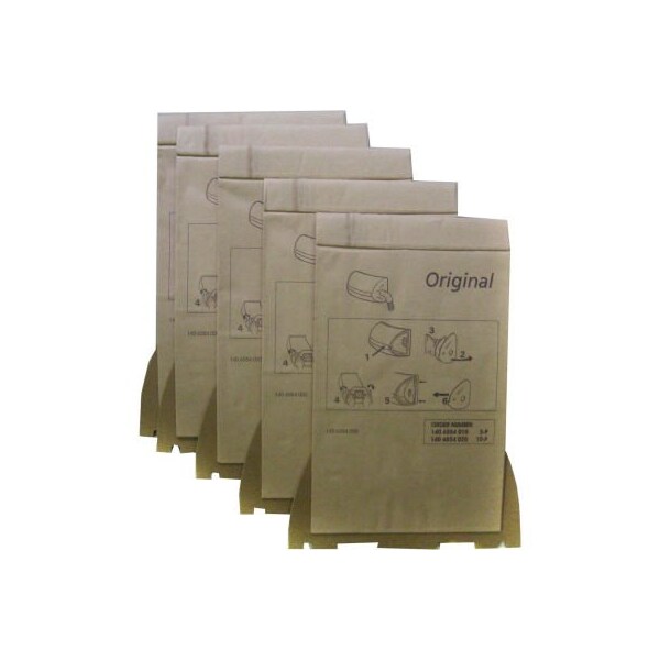 Nilfisk-Advance America Nilfisk Paper Dust Bags For Use With UZ 964, 5 Bags/Pack - 1406554010