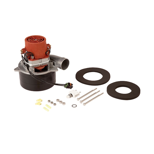 Nobles/Tennant VAC MOTOR ASSEMBLY - TD 36V 3STG 5.7 AMETEK, INCLUDES DELPHI 630 PLUG AND VAC GASKET - 9004054