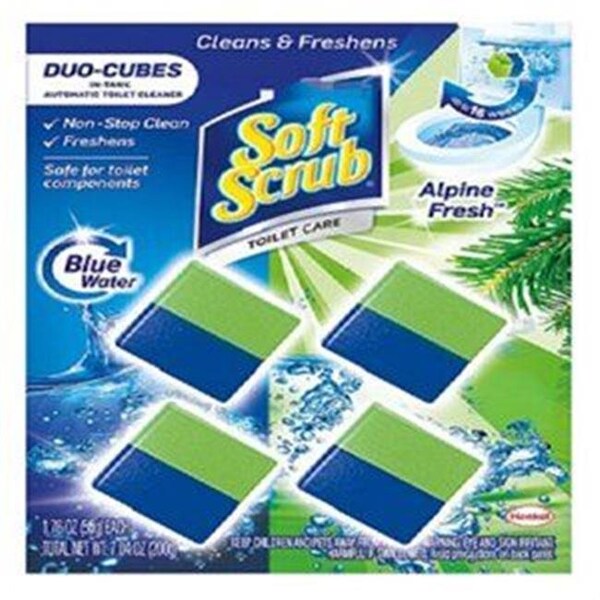 Dial Dial 256612 Alpine Fresh Scent Toilet Cubes; 4 Count - 256612