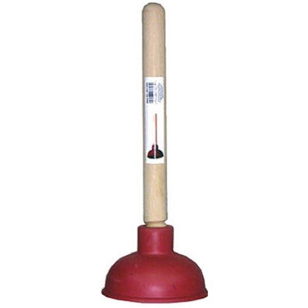 Everflow Everflow Industrial Supply C28800 4 in. Force Cup Plunger; Pack Of 5 - 861096