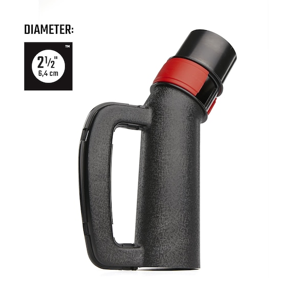Craftsman 2-1/2 in. Wet/Dry Shop Vacuum Hose Grip Handle Attachment with Bleeder Valve - CMXZVBE38639