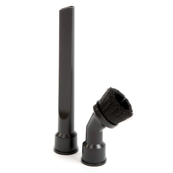 Workshop Wet/Dry Vacs DUAL-FIT Crevice Tool/Dusting Brush for 1-1/4, 1-7/8-Inch Vac Hose - WS16012A
