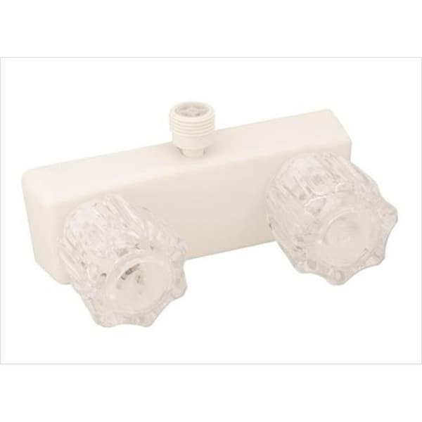 Amer Brass AMER BRASS JW53VBW 4 In. White Shower Valve - A7K-JW53VBW