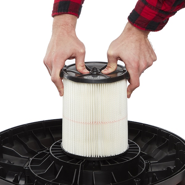 Craftsman 2pk General Purpose Wet/Dry Vac Replacement Filter for 5-20 Gal. Shop Vacuums, 2PK - CMXZVBE38755