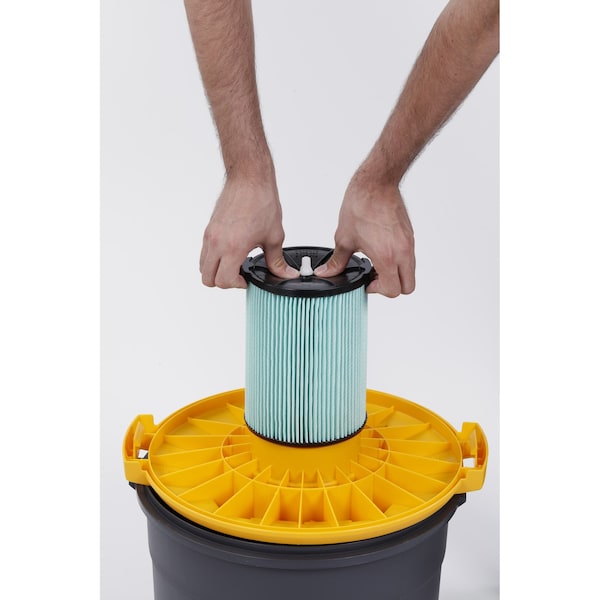 Workshop Wet/Dry Vacs 2pk HEPA Media Replacement Filter for 5-16 Gallon Wet/Dry Shop Vac, 2PK - WS23200F2