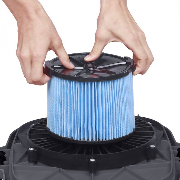 Workshop Wet/Dry Vacs 2pk Fine Dust Replacement Filter for 3-4 Gallon Wet/Dry Shop Vacuums, 2PK - WS12045F2