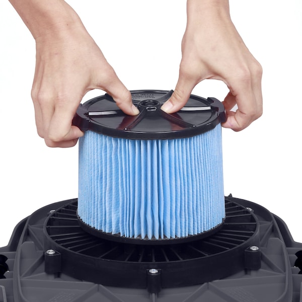 Workshop Wet/Dry Vacs Fine Dust Replacement Filter for 3-4 Gallon Wet/Dry Shop Vacuums - WS12045F