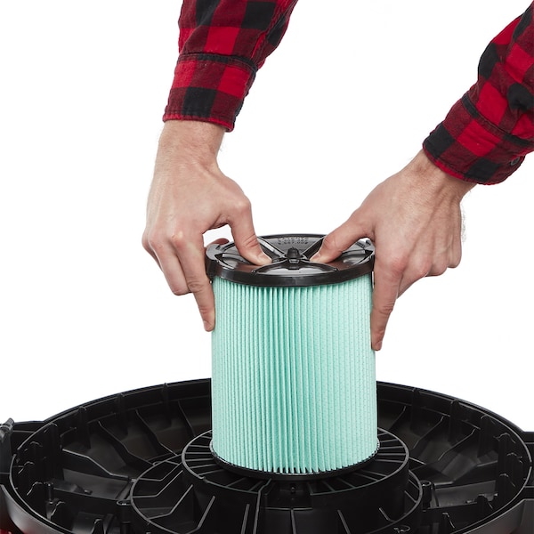 Craftsman 2pk HEPA Media Wet/Dry Vac Replacement Filter for 5 to 20 Gallon Shop Vacuums, 2PK - CMXZVBE38777